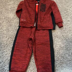 Nike Red and Black Dri-FIT Jacket